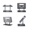 Soporte Elevador De Portatil Base Giratoria De 360 | APLIUM