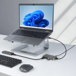 Hub Usb-a De 4 Puertos - USB 3.0 5GB Alimentado Por El Bus | APLIUM
