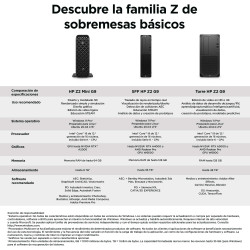 HP Z2 G9 - Torre 4U - 1 x Core i7 13700 / hasta 5.2 GHz - RA | APLIUM