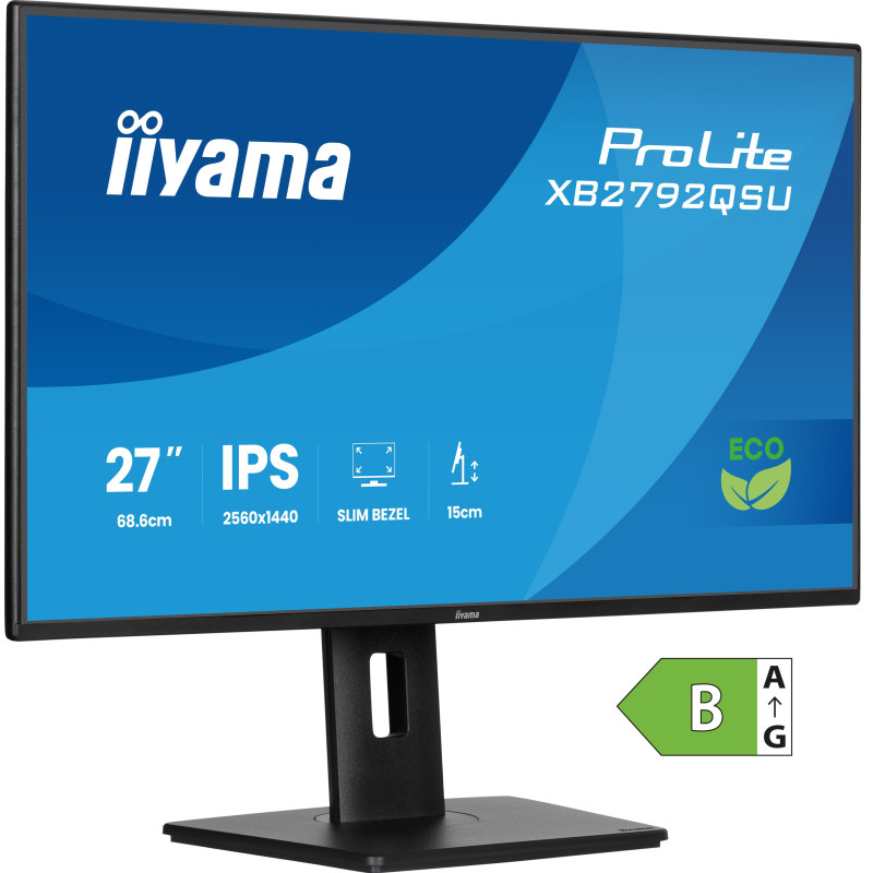 Monitor Iiyama 27 Pulgadas Resolución Wqhd (2560X1440), Pane | APLIUM