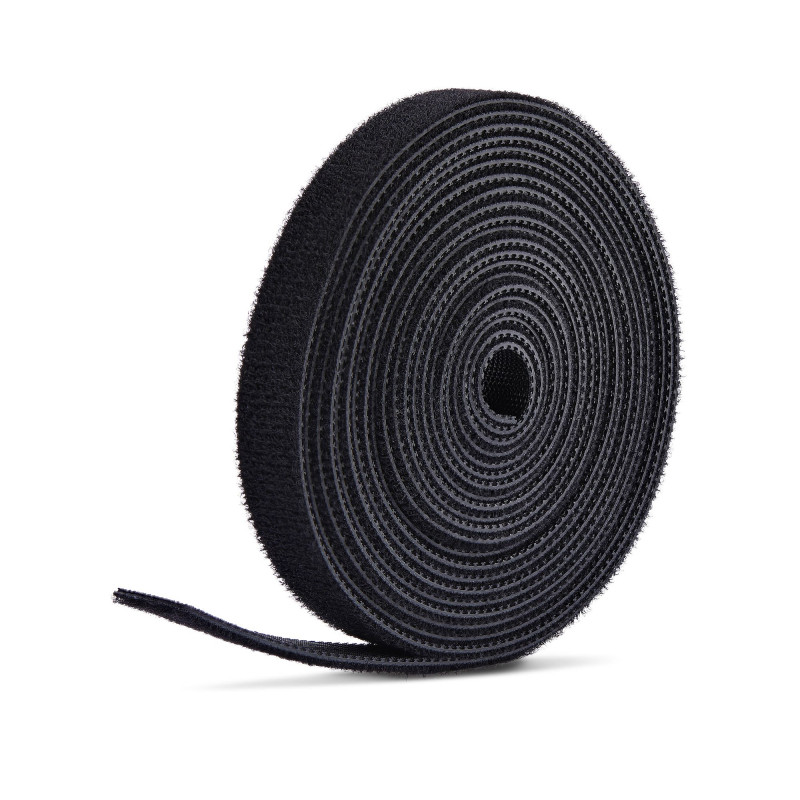 StarTech.com - Rollo de brida de cable - 22.8 m - negro