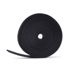 StarTech.com - Rollo de brida de cable - 22.8 m - negro
