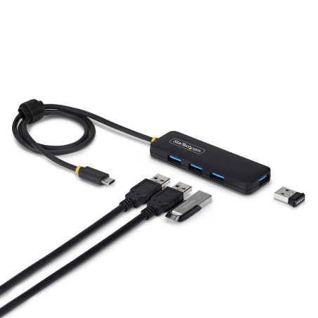 Hub Usb-c De 4 Puertos Usb-a 5GBPS - Alimentado Por El Bus | APLIUM
