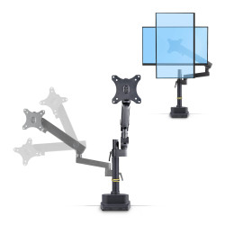 Brazo Vesa De Sobremesa Para Monitor Hasta 40 Pulgadas 8KG | APLIUM