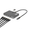 StarTech.com - Estación de conexión - USB-C / Displayport - 4 x DP - C