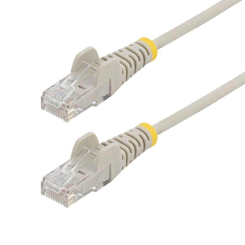 Cable Ethernet CAT6 Delgado Gris De 25CM - 28AWG - Lszh | APLIUM
