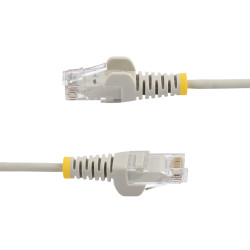 Cable Ethernet CAT6 Delgado Gris De 25CM - 28AWG - Lszh | APLIUM