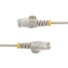 Cable Ethernet CAT6 Delgado Gris De 25CM - 28AWG - Lszh | APLIUM