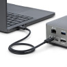 Cable Thunderbolt 5 Cert De 80CM - 80GBPS - Blanco | APLIUM
