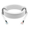 HP - Cable alargador de micrófono - JST a JST - 1.8 m - blan | APLIUM