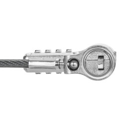 Targus DEFCON - Bloqueo de cable de seguridad - plata - 2 m | APLIUM