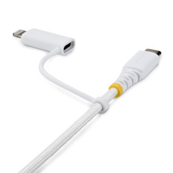 Cable De Carga Usb-c De 2M Con Adaptador Lightning - Tipo C | APLIUM