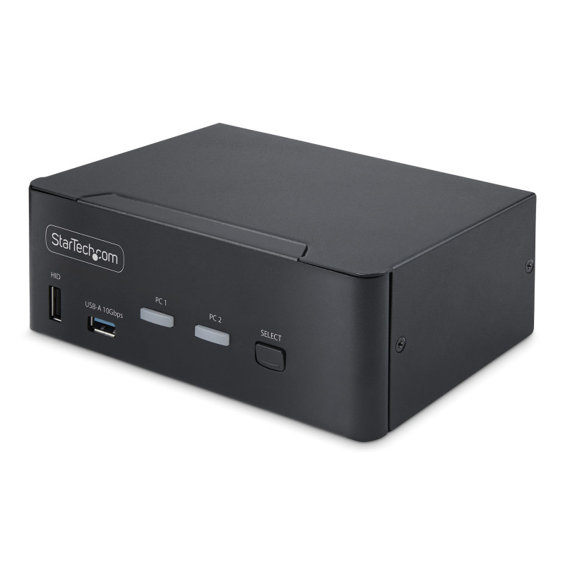 2-Port Dual-Monitor DP 1.4 KVM Switch