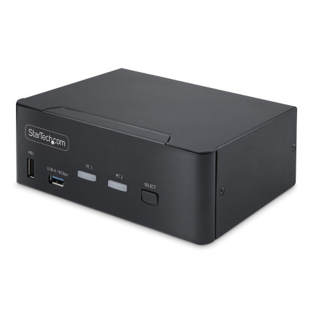 2-Port Dual-Monitor DP 1.4 KVM Switch