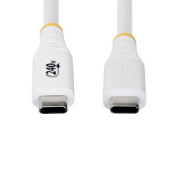 Cable De Carga Usb-c 3M - Pd 240W - Blanco - Usb-if | APLIUM