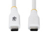 Cable De Carga Usb-c 3M - Pd 240W - Blanco - Usb-if | APLIUM
