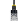 2m Black Ultra Slim CAT6a Cable