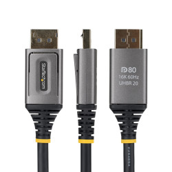 Cable Displayport 2.1 De 50CM DP80 - Certificado Vesa | APLIUM