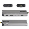 Dual-DP USB4 Dock 100W PD Driverless