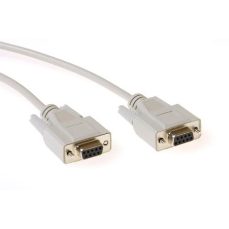 CABLE SERIE DB-9 HEMBRA/HEMBRA