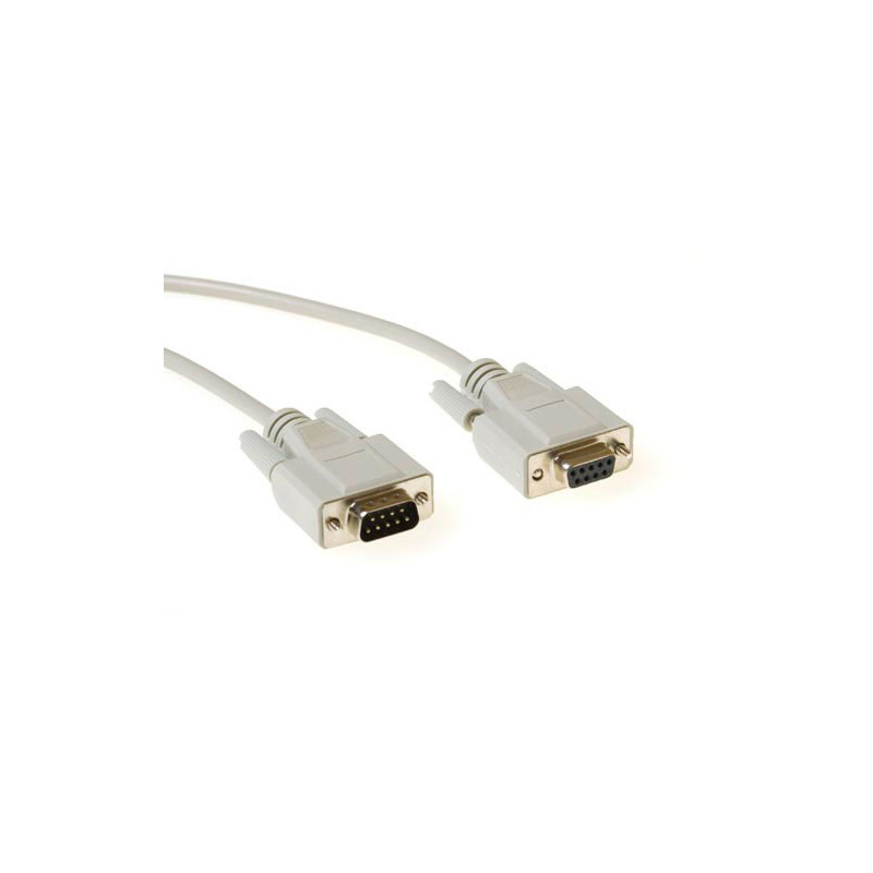 CABLE NULL MODEM DB9M-DB9H MOL