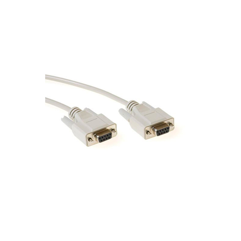 CABLE NULL MODEM DB9H-DB9H MOL