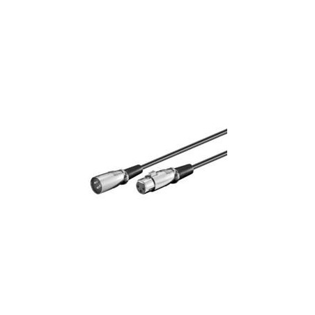 CABLE XLR 3 PINES MACHO-HEMBRA