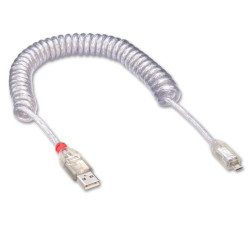 CABLE RIZADO USB TIPO A MACHO