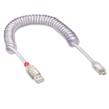 CABLE RIZADO USB TIPO A MACHO