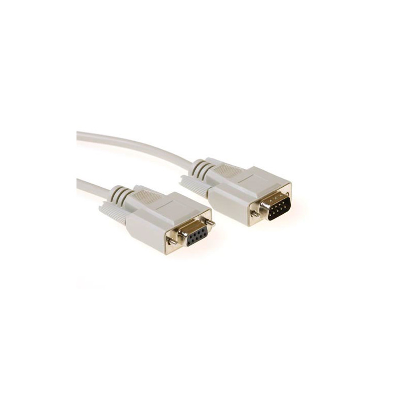 CABLE DB9M - DB9H 1-1 MOLDEADO