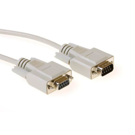 CABLE DB9M - DB9H 1-1 MOLDEADO