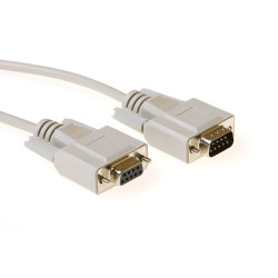 CABLE DB9M - DB9H 1-1 MOLDEADO