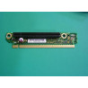 1U PCIe x16 riser board for