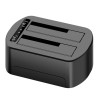 USB3.0 dual bay HDD clone