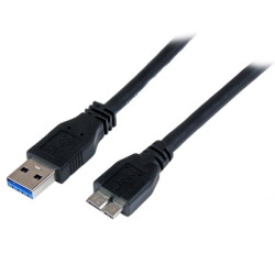 1m 3 ft Certified USB 3.0 Micro B cable