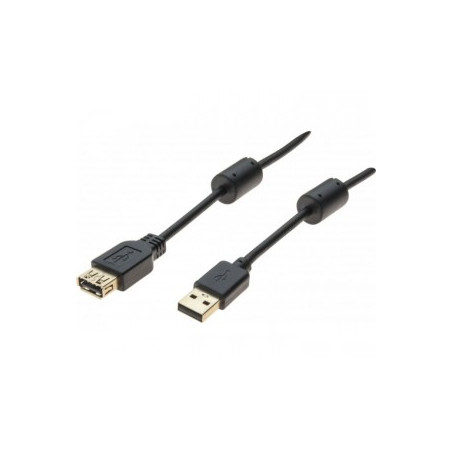 CABLE USB 2.0 CON FERRITAS TIP