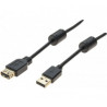 CABLE USB 2.0 CON FERRITAS TIP