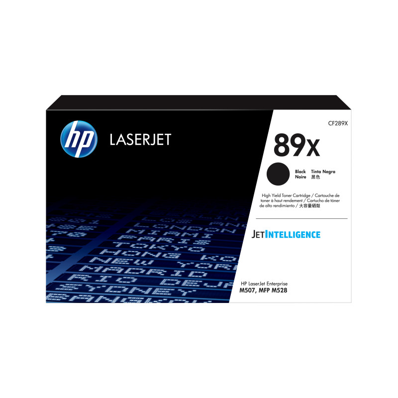 HP 89X Black LaserJet Toner Cr