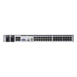 32-PORT Cat 5 Kvm Over IP Switch 1 Local And 8 Remote Shar | APLIUM