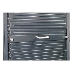 1U 19IN Black Modular Toolless Blanking Panel - Qty 200 | APLIUM