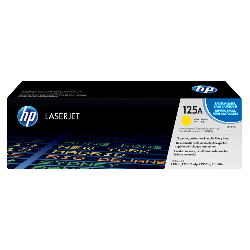 Toner Cartridge 125A Yellow W/ Colorspere Toner - CB542A | APLIUM