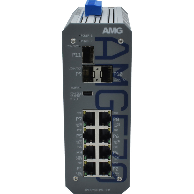 Industrial Managed Switch, 8x
