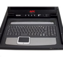 APC LCD Console - Consola KVM - 17" - montaje en bastidor - | APLIUM