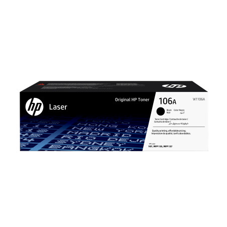 HP 106A Black Original Laser Toner Cartr