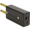Jabra - Adaptador de dos patas - PJ-327 macho a RJ-9 hembra | APLIUM