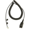 Cable Bottom Par Spiral Qd RJ11 | APLIUM