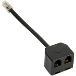 Double JACK/PARALLEL Y Cable . | APLIUM