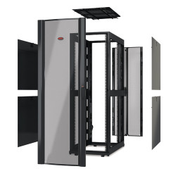 APC NetShelter SX Deep Enclosure Without Doors - Rack - negr | APLIUM