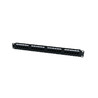 24 Port 1U Rackmount Cat6 Patch Panel