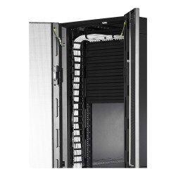 APC - Panel de organización de cables para bastidor - negro | APLIUM
